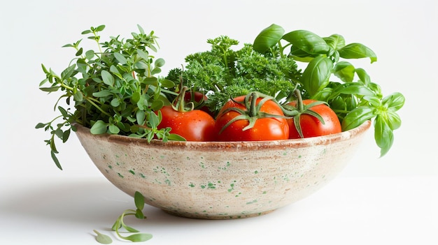 Świeże składniki na stole